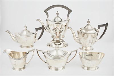 Lot 320 - American Sterling Silver Tea and Coffee...
