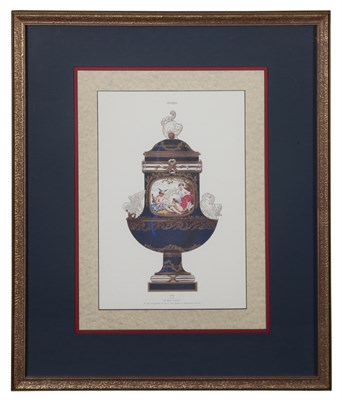 Lot 129 - Artist Unknown [SÈVRES VASE DESIGNS] Two color...