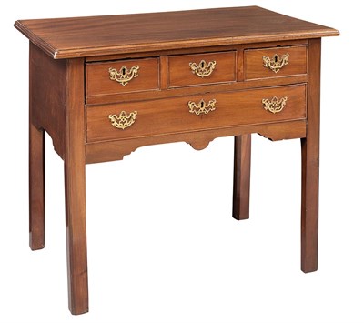 Lot 257 - George III Mahogany Dressing Table The...