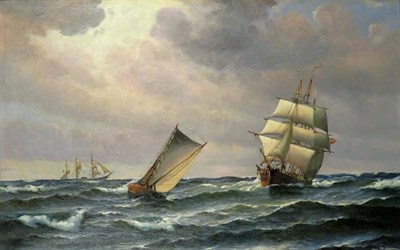 Lot 7 - Vilhelm Victor Bille Danish, 1864-1908 Small...