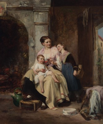 Lot 70 - Leon Caille French, 1836-1907 Maternal Cares...