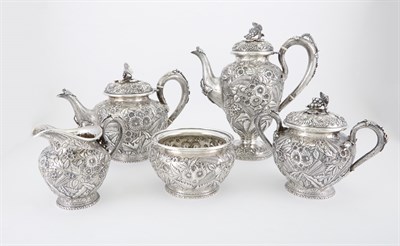 Lot 318 - S. Kirk & Son Sterling Silver Tea and Coffee...
