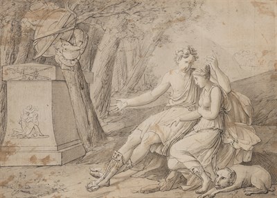 Lot 64 - Franz Caucig Slovene/Austrian, 1755-1828...