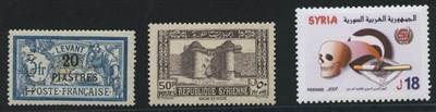 Lot 1013 - Syria and U.A.R. Stamp Collection Clean Mint...