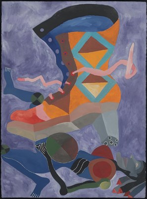 Lot 107 - 20th Century School Untitled, 1974 Signed...