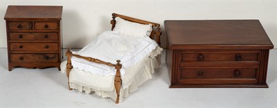 Lot 359 - Two Diminutive Chests of Drawers 19th Century...