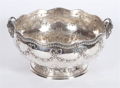 Lot 411 - French Silver Centerpiece Bowl G. Falkenberg,...