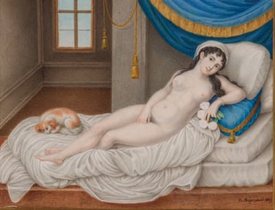 Lot 61 - Peter Mayr German, 1758-1836 Venus and Cupid...