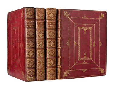 Lot 245 - [FINE BINDING] Group of four Tonson editions...