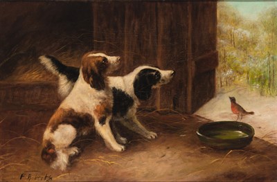Lot 94 - F. Roberts English, 19th/20th Century Spaniels...