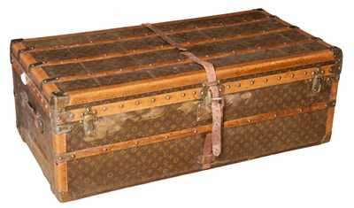 Lot 290 - Louis Vuitton Trunk Height 15 1/4 inches,...