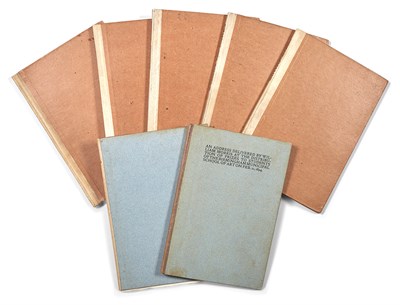 Lot 275 - [MORRIS AND SOCIALISM] Group of six volumes...