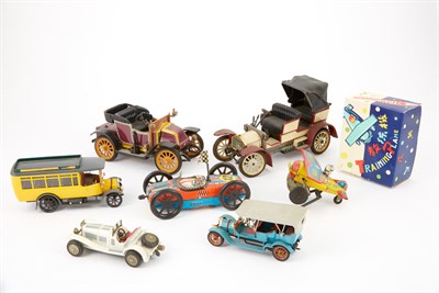 Lot 193 - Group of Eight Toy Automobiles and Vehicles...