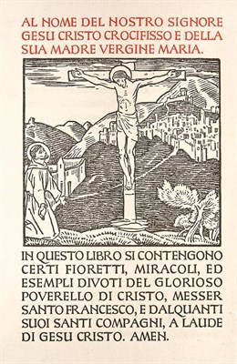 Lot 254 - [ASHENDENE PRESS] I fioretti del glorioso...