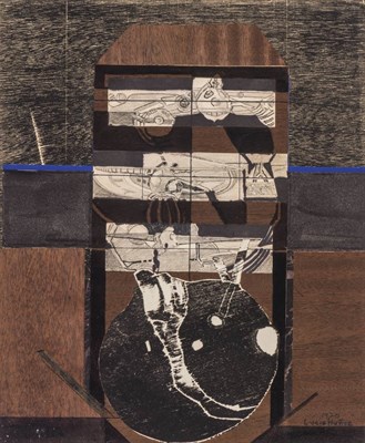 Lot 116 - Lucio Munoz Spanish, 1929-1998 Untitled, 1976...