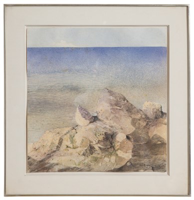 Lot 61 - Matias Quetglas Spanish, b. 1946 Rocks and Sea,...