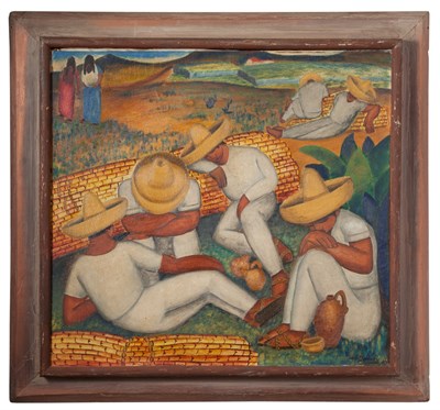 Lot 57 - Juan De Prey Puerto Rican, 1904-1962 Siesta...
