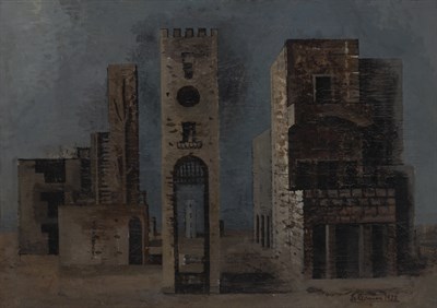 Lot 119 - Eugene Berman Russian/American, 1899-1972...