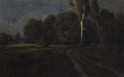 Lot 58 - Barbizon School 19th Century Starlit Night...