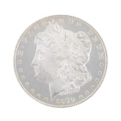 Lot 1168 - United States 1879-S Morgan Dollar Gem Deep...