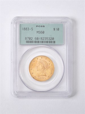 Lot 1193 - United States 1883-S $10 Liberty Brilliant...