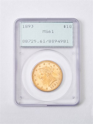 Lot 1194 - United States 1893 $10 Liberty Choice...