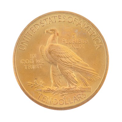 Lot 1196 - United States 1932 $10 Indian Brilliant...