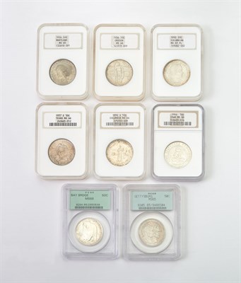 Lot 1165 - United States Silver Commemorative Halves...