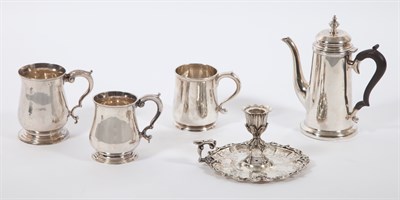 Lot 426 - Group of English Sterling Silver Table...
