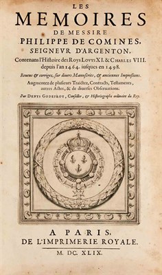 Lot 331 - [BIOGRAPHY] Group of eight 17th and 18th...