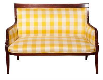 Lot 269 - Pair of Restauration Style Upholstered...