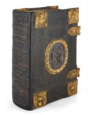 Lot 330 - [BIBLES] Group of four Bibles. Includes L'Nouf...