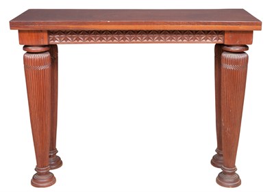 Lot 166 - Anglo-Indian Style Mahogany Console Height 36...