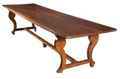 Lot 168 - Italian Baroque Style Walnut Dining Table...