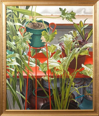 Lot 24 - Nancy Hagin American, b. 1940 Jungle #2, 1982...