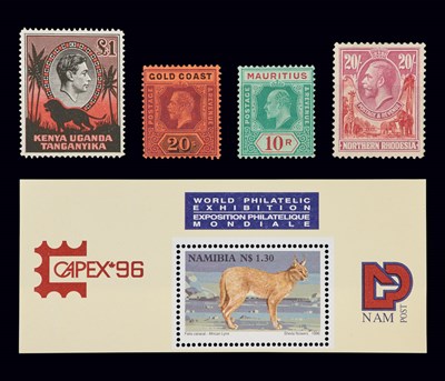 Lot 1015 - British Africa Stamp Collections Substantial...