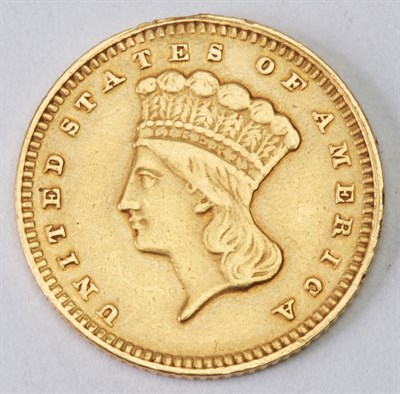 Lot 1184 - United States 1874 $1 Princess Fine looking...