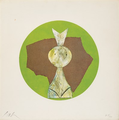 Lot 175 - Jean Arp UNTITLED Color offset lithograph,...