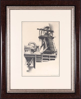 Lot 120 - Louis Lozowick (1892-1973) CORNER OF STEEL...