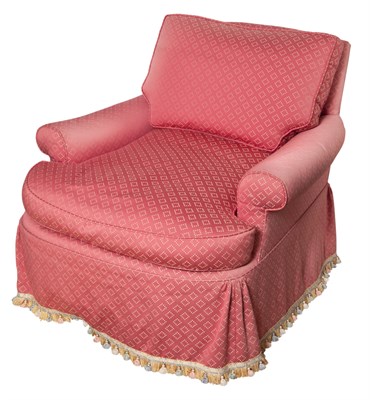 Lot 479 - Pair of Upholstered Club Chairs