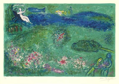 Lot 40 - Marc Chagall LE VERGER (THE ORCHARD) (M. 341)...