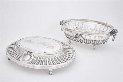 Lot 212 - George III Sterling Silver Centerpiece on...