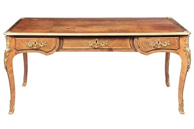 Lot 371 - Louis XV Style Gilt-Metal Mounted Tulipwood...