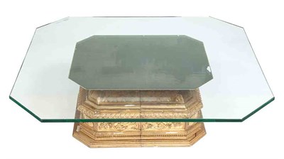 Lot 405 - Continental Neoclassical Style Giltwood and...