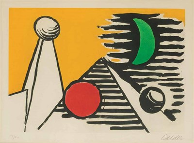 Lot 22 - Alexander Calder (1898-1976) ASPECT LUNAIRE...