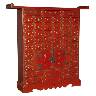 Lot 493 - Japanese Style Parcel Gilt Lacquered...