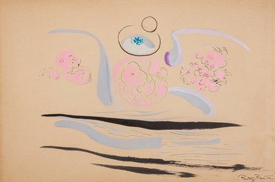 Lot 7 - Rudolf Bauer German, 1889-1953 Untitled Signed...