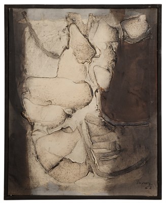 Lot 75 - Antonio Suarez Spanish, b. 1923 Untitled, 1962...