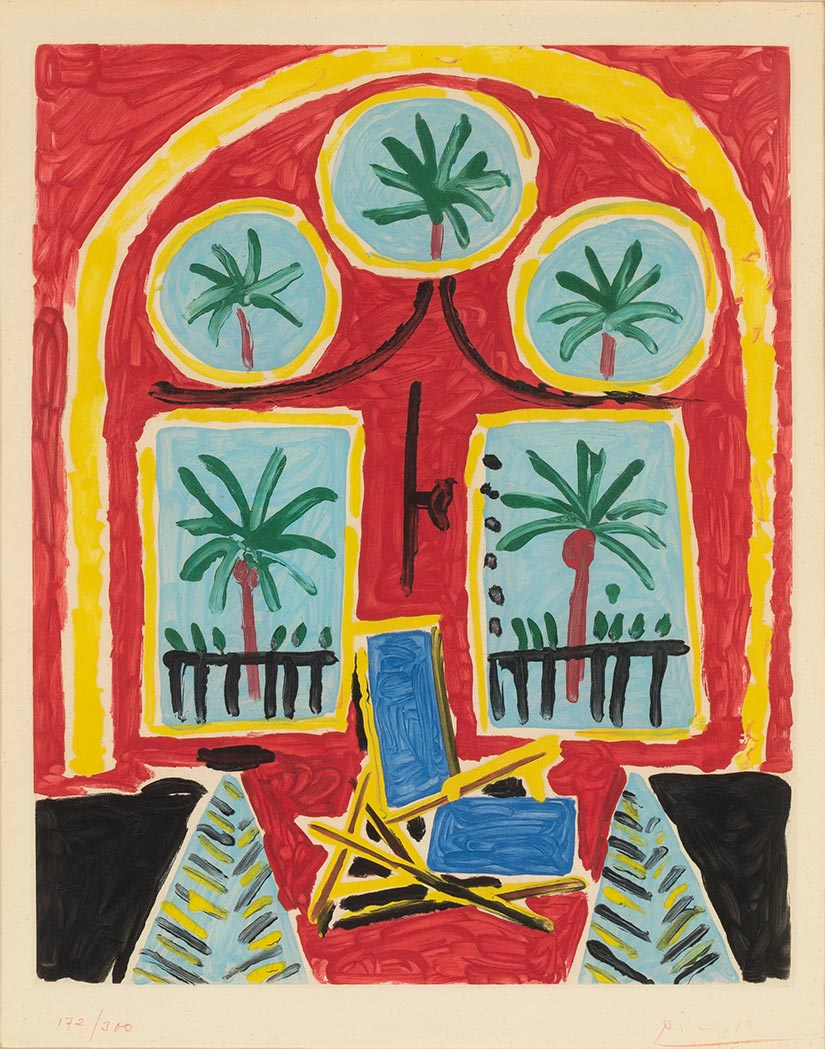 Lot 189 - After Pablo Picasso LA FENÊTRE DE L'ATELIER À...