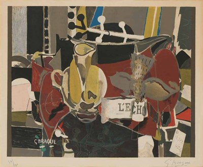 Lot 11 - After Georges Braque L'ECHO (M. 1041) Color...